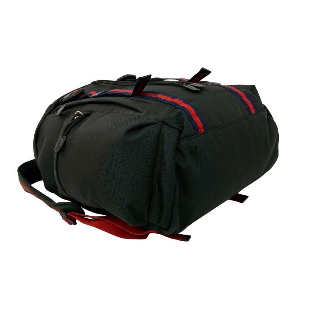 GUCCI Black Leather Backpack - Picture 7 of 10
